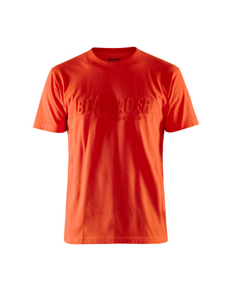 T-paita BLÅKLÄDER 3D 3531 4XL 353110425409 4XL Orange Red Color