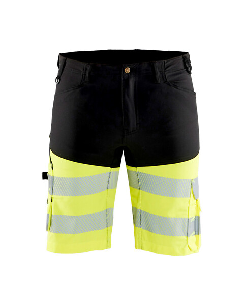Shortsit BLÅKLÄDER HV STR 1541 C54 154118119933 C54 musta/HVis kelt