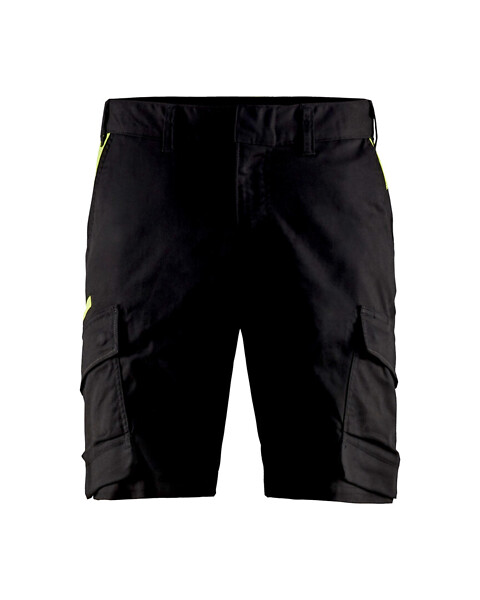 Shortsi BLÅKLÄDER Stretch 1446 C58 144618329933 C58 musta/HVis kelt