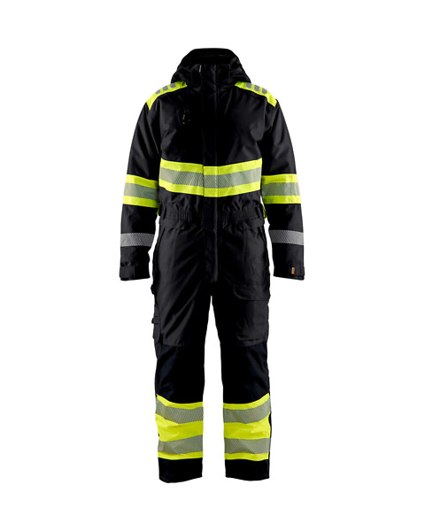 Haalari BLÅKLÄDER HVis 6720 4XLS 672019779933 4XLS musta/HVis kelt