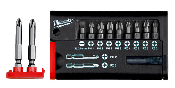 Teräsarja 12 osaa SL/PH/PZ Milwaukee 4932399513