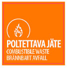 Sticker Combustible Lehtovuori