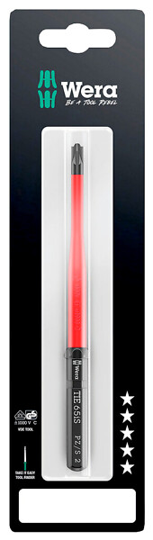 Bit PZ/S 2 x 157mm IP Wera VDE 65 is 05006569001 SLIM