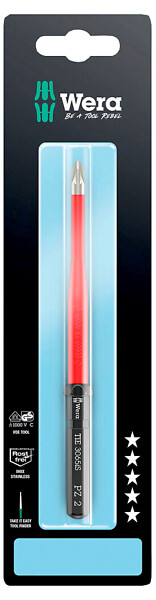 Bit PZ1 x 157mm IP Wera VDE 3065 iS 05006582001 RF SL