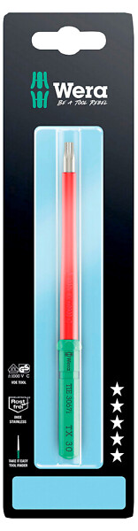 Bit TX9 x 157mm IP Wera VDE 3067 i 05006587001 RF
