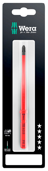 Bit PH1 x 157mm IP Wera VDE 62 iS 05006559001 SLIM