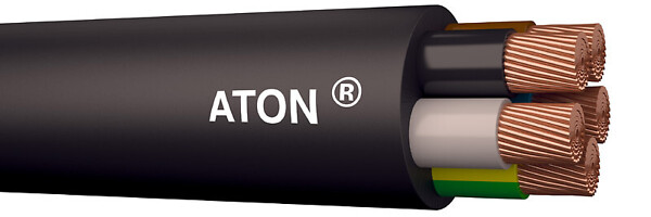 Rubber cable ATON VSB 5G2,5 750V R50  Eca