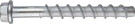 Concr Screw S-CSA+ HEX 8x90/25/40
