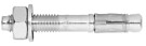 S-KA+ M10 /10/- Through bolt ZP