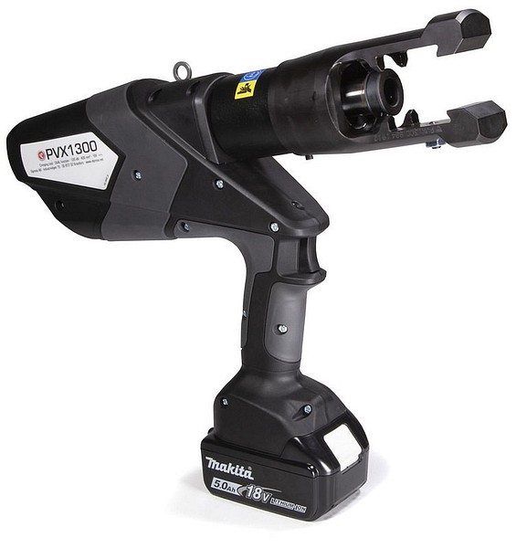 Puristuspistooli, 13 ton. DUAL PVX1300-ADV 1kpl