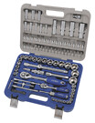 Irimo 129-101-4 socket set 1/2&quot; and 1/4&quot; 101 pcs