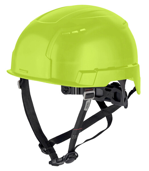Skyddshjälm MILWAUKEE BOLT 200 Hi-Vis ventilerad med hakrem