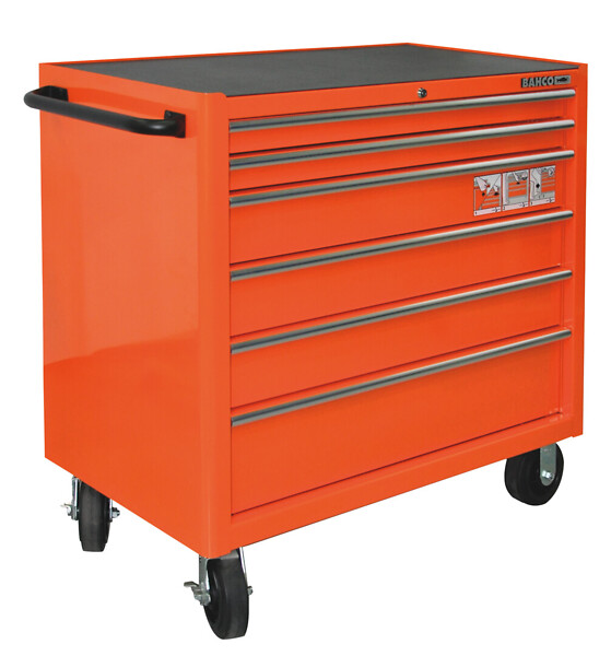 26 E72 Storage HUB Tool Trolleys with 6 Drawers, BAHCO