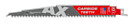 Puukkosahanterä karbidi 230mm AX