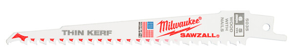 Puukkosahanterä DEMOLIT 150/5 5kpl Milwaukee 48005035