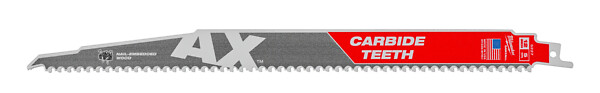 Puukkosahanterä karbidi 300mm AX Milwaukee 48005227, 1kpl/pak
