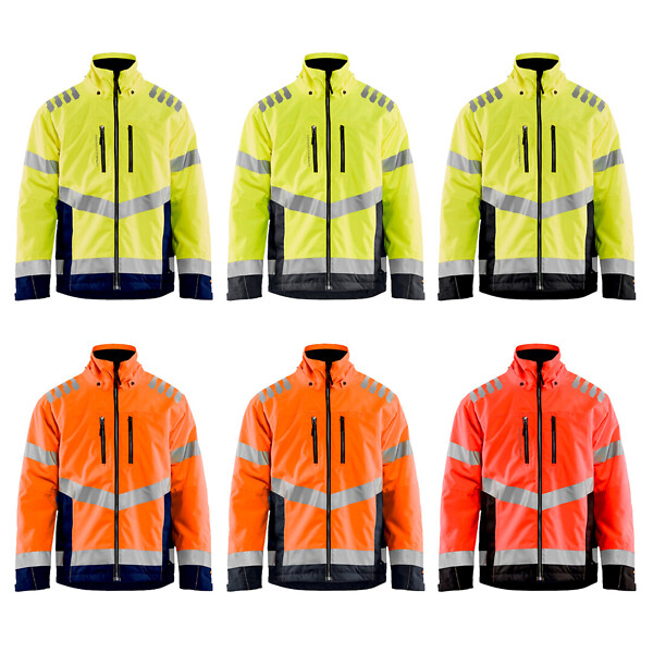 Kevyesti vuorattu Highvis talvitakki BLÅKLÄDER 47801977  