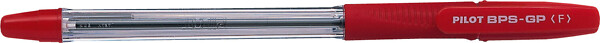 Pilot BPS-GP kuulakärkikynä Punainen, 0,7mm, 142772, 12kpl/ltk