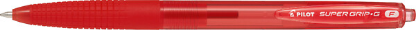 Pilot Super Grip G kuulakärkikynä Punainen, 0,7mm, 524370 12kpl/ltk