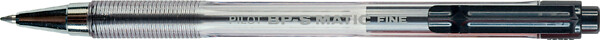 Pilot BP-S-Matic kuulakärkikynä Musta, 0,7mm, 156380, 12kpl/ltk