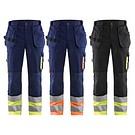 Highvis riipputaskuhousut  BLÅKLÄDER 15291860