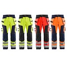 Highvis softshell riipputaskuhousut  BLÅKLÄDER 15672517