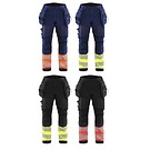 Highvis Softshell riipputaskuhousut  BLÅKLÄDER 18212513