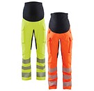 Highvis äitiyshousut 4-way stretch  BLÅKLÄDER 71001642