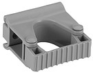 Seinäteline 82x87x48mm harmaa