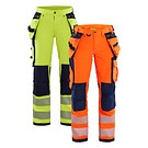 Naisten highvis riipputaskuhousut 4-way stretch  BLÅKLÄDER 71971642