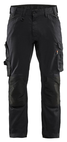 Housut stretch BLÅKLÄDER 1751 C60 175118329900 Musta