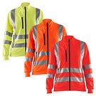 Naisten highvis college vetoketjulla  BLÅKLÄDER 33081974