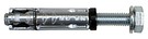 Exp. shield anchor T Zn M12x50x120