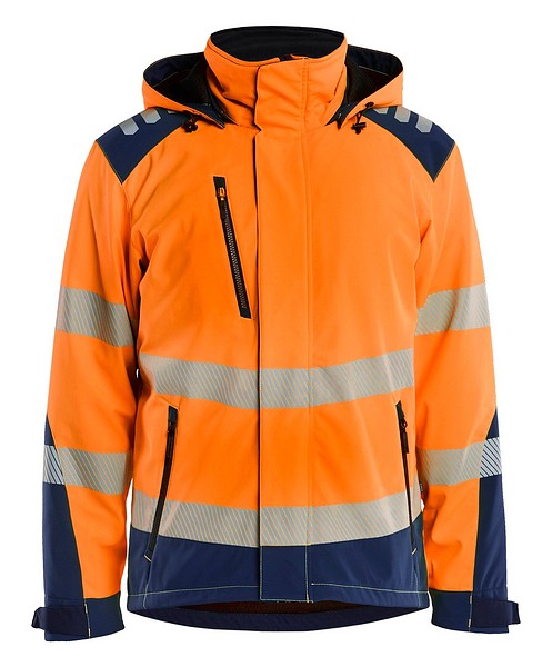 Softshell-takki BLÅKLÄDER 4400 XXXL 440025135389 HV osanssi/sininen