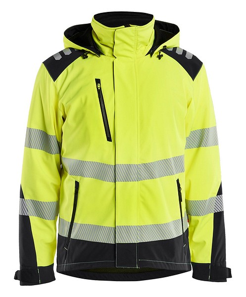 Softshell-takki BLÅKLÄDER 4400 L 440025133399 HV keltainen/musta