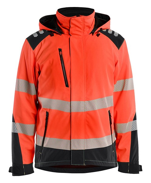 Softshell-takki BLÅKLÄDER 4400 4XL 440025135599 HV punainen/musta