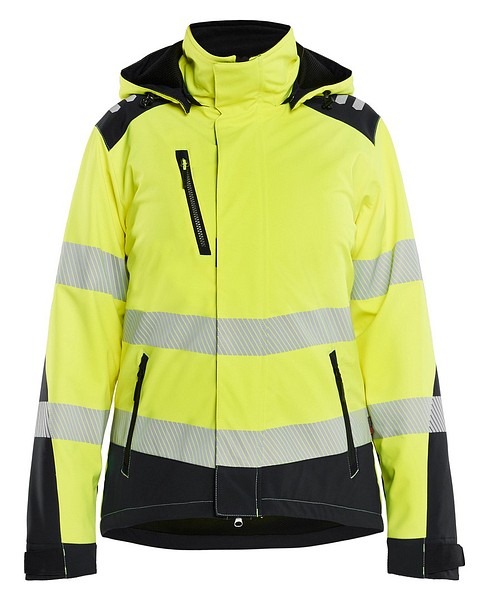 N Softshelltakki BLÅKLÄDER 4401 S 440125133399 HV keltainen/musta
