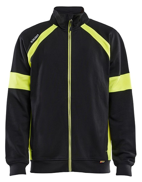 College vetok BLÅKLÄDER 3567 6XL 356711589933 Musta/huom keltainen