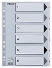 Esselte A4 kartonkirekisteri 1-6