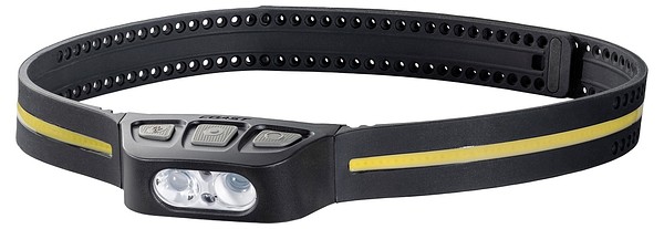 Otsavalaisin COAST LHS500R 515lm, akku, USB-C, LED-nauha