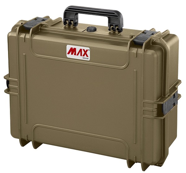 Suojalaukku MAX505CAM-S lokeroitu 555x428x211mm ruskea IP67