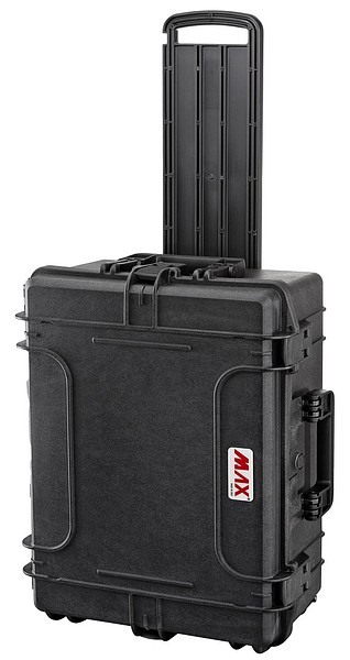 Suojalaukku MAX540H245TR tyhjä 604X473X245mm musta kahvalla IP67