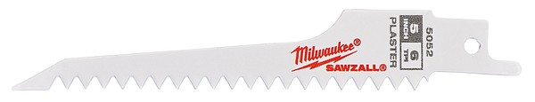 Puukkosahanterä PLASTER 125X6T 5P Milwaukee 48475052