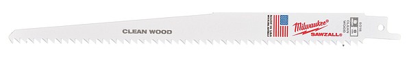 Puukkosahanterä PUU 230X6T 5P Milwaukee 48475016