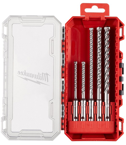Vasaraporasarja SDS+MX4 PF2 5kpl Milwaukee 4932498298