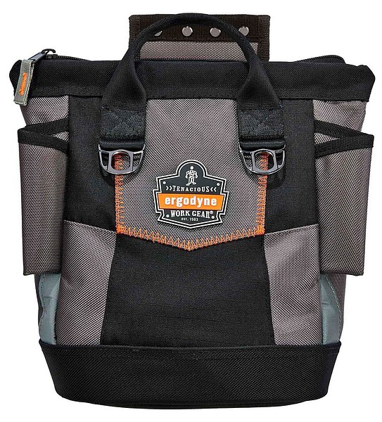 Työkalulaukku ERGODYNE 5517 8+2 taskua, 4 D-lenkkiä, pikasulku