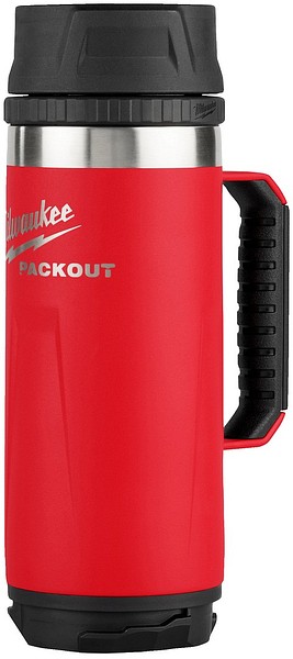 Mug Sip Lid 532ml red PACKOUT Milwaukee 4932493471