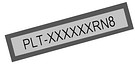 Tarra 20 x 8 mm, hopea