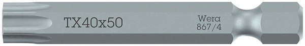 Ruuvauskärki TX6 x 50mm Wera 867/4 Z 05308428001