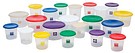 Food safe color coded round containers 3,8L - 11,4L